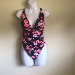 Cupshe Floral One Piece Swimsuit